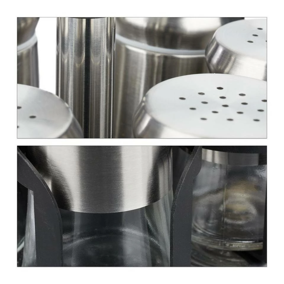 relaxdays Gewürzkarussell »Gewürzkarussell 12 Gläser« 8 relaxdays Gewürzkarussell »Gewürzkarussell 12 Gläser« – Bild 8