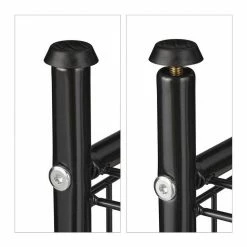 relaxdays Küchenregal »Küchenregal mit 4 Ablagen«, Schwarz Schwarz Hellbraun, Wei&szlig; Hellbraun -Deutschland Möbel Verkäufe 2024 bb9c4902 4fc6 55ec 84cf ff3d78ca8741