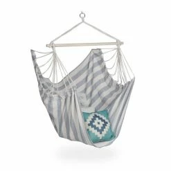 relaxdays Hängesessel »Hängesitz Baumwolle«, Gelb/Grün/Blau/Rot Braun Hellbraun, Grau Hellbraun, Creme Hellbraun, Grau Creme -Deutschland Möbel Verkäufe 2024 bc4dc5f2 0cbb 551b 9773 d90f96946a9a