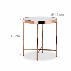 relaxdays Beistelltisch »Beistelltisch Kupfer und Glas« -Deutschland Möbel Verkäufe 2024 bc6b6b03 63c5 5ba4 ad76 483e95a1cde9