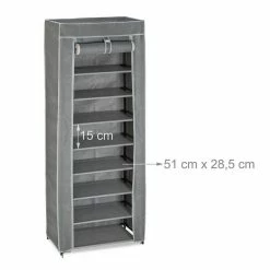 relaxdays Schuhschrank »Schuhschrank Stoff 9 Fächer« Anthrazit -Deutschland Möbel Verkäufe 2024 be6424f9 6da7 588d 83e0 9be5a2131c47