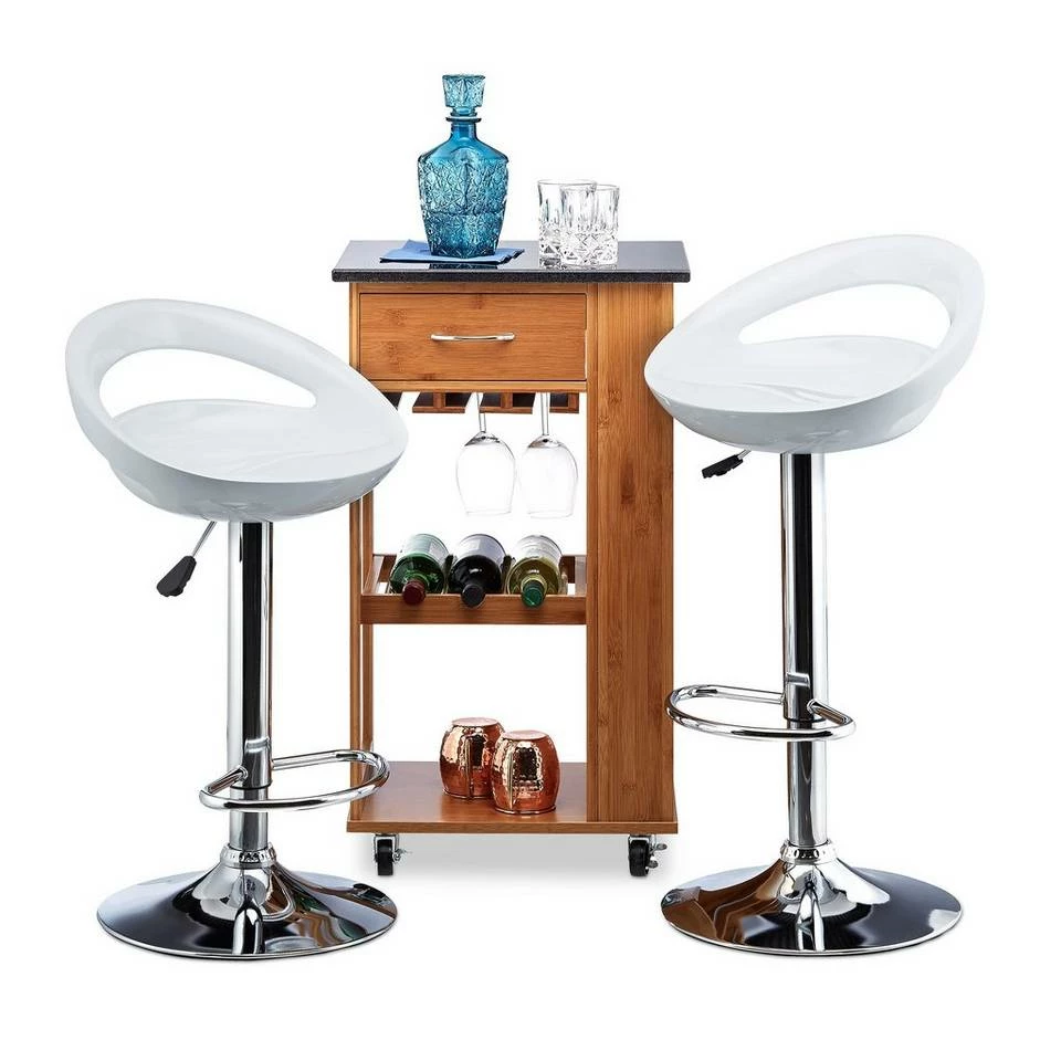 relaxdays Barhocker »Barhocker 2er Set höhenverstellbar«, Pink Grün Silber Schwarz, Blau Silber Schwarz, Rot Silber Schwarz, Weiß Silber Schwarz 16 relaxdays Barhocker »Barhocker 2er Set höhenverstellbar«, Pink Grün Silber Schwarz, Blau Silber Schwarz, Rot Silber Schwarz, Weiß Silber Schwarz – Bild 16