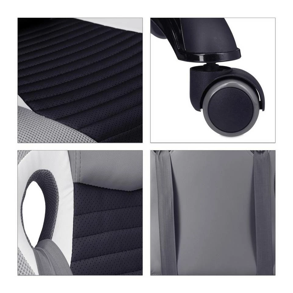 relaxdays Gaming-Stuhl »Gaming Stuhl Racing Design« 7 relaxdays Gaming-Stuhl »Gaming Stuhl Racing Design« – Bild 7