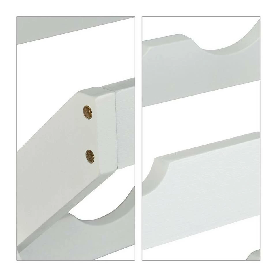 relaxdays Weinregal »Weinregal Bambus X shape weiß« 6 relaxdays Weinregal »Weinregal Bambus X shape weiß« – Bild 6