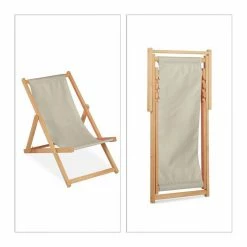 relaxdays Gartenliege »Beiger Liegestuhl aus Holz« -Deutschland Möbel Verkäufe 2024 c0519737 b9c4 5986 800a 56f28a2c2f37