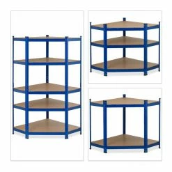 relaxdays Schwerlastregal »Blaues Eck Schwerlastregal 5 Ebenen« -Deutschland Möbel Verkäufe 2024 c072dfe5 b95c 5549 bce3 a24a8ebff931