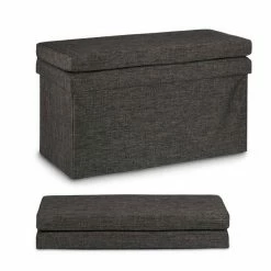 relaxdays Sitzhocker »Faltbarer Sitzhocker mit Lehne L«, Braun Grau -Deutschland Möbel Verkäufe 2024 c07a4c03 da6d 55dd 8a02 e801661caf0e