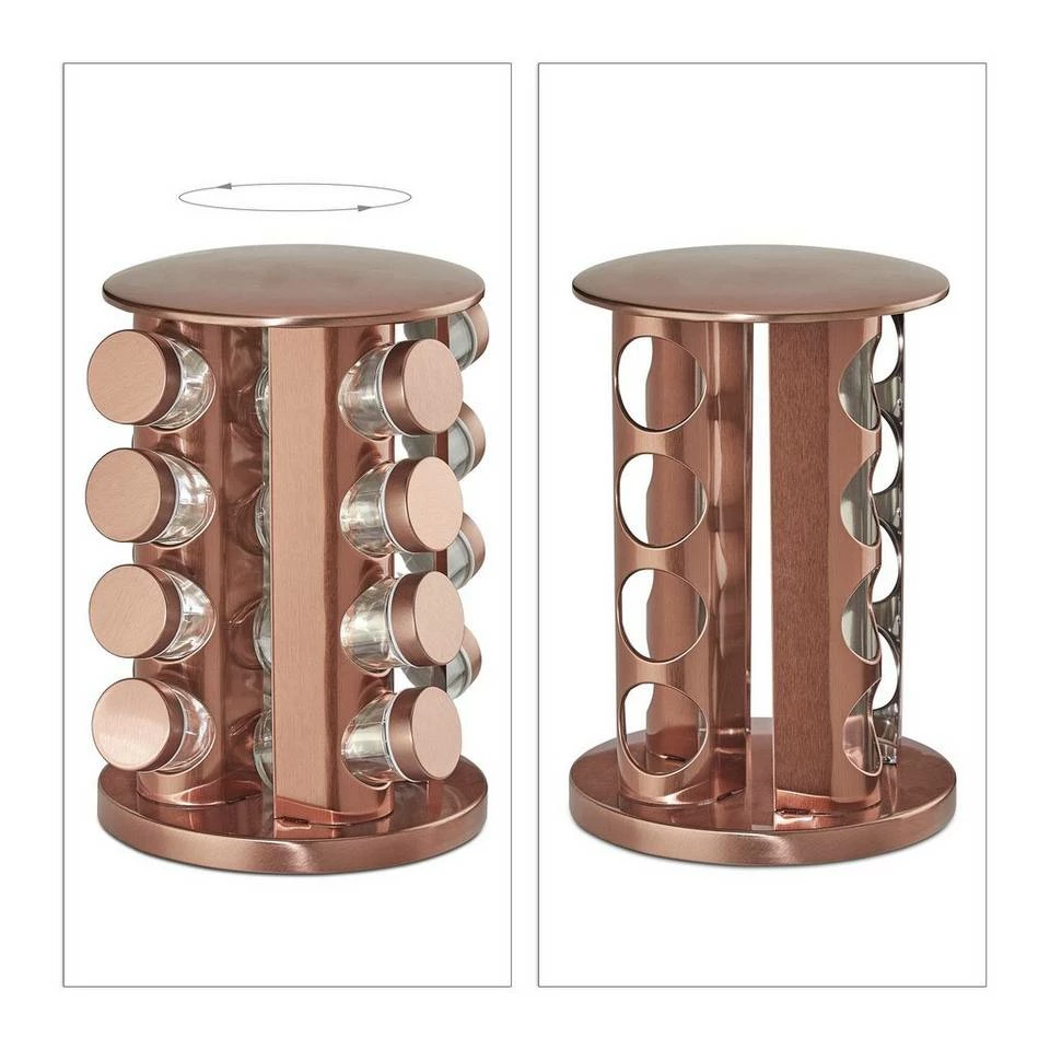 relaxdays Gewürzkarussell »Gewürzkarussell mit 16 Gläsern« 6 relaxdays Gewürzkarussell »Gewürzkarussell mit 16 Gläsern« – Bild 6