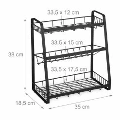 relaxdays Gewürzregal »Gewürzregal 3 Etagen stehend« 11 relaxdays Gewürzregal »Gewürzregal 3 Etagen stehend« -Deutschland Möbel Verkäufe 2024 c0eb473b 49a9 561c 9871 ad080909494a