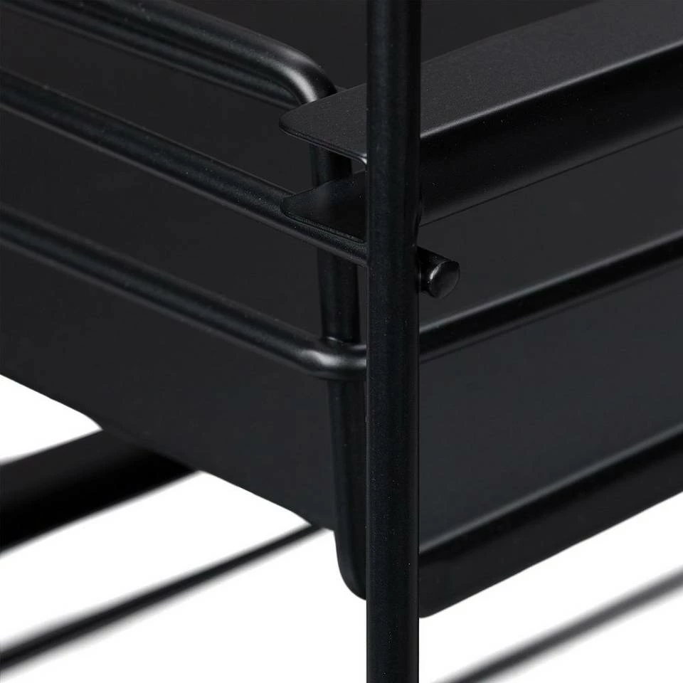 relaxdays Küchenregal »Küchenschrank Organizer Schwarz« 8 relaxdays Küchenregal »Küchenschrank Organizer Schwarz« – Bild 8