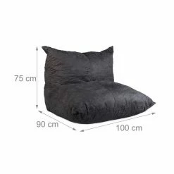 relaxdays Sitzsack »Sitzsack XXL grau mit Lehne«, Grau -Deutschland Möbel Verkäufe 2024 c1189910 d8d6 5b80 a226 9d02d3472217