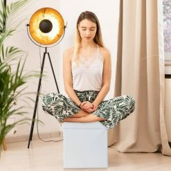 relaxdays Sitzhocker »Kunstleder Sitzhocker mit Stauraum«, Weiß Weiß, Schwarz, Anthrazit -Deutschland Möbel Verkäufe 2024 c155e3da 4b15 5813 8493 06cb7e6e557f