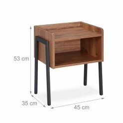 relaxdays Beistelltisch »Beistelltisch Industrial Style« -Deutschland Möbel Verkäufe 2024 c1827cd9 a73f 546d bfa5 c4cc8a510b2b