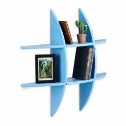 relaxdays Wandregal »Rundes Wandregal mit 6 Fächern«, Schwarz Gr&uuml;n, Braun, Wei&szlig; -Deutschland Möbel Verkäufe 2024 c369507b e7d0 588d b24d 0cf299646ff7