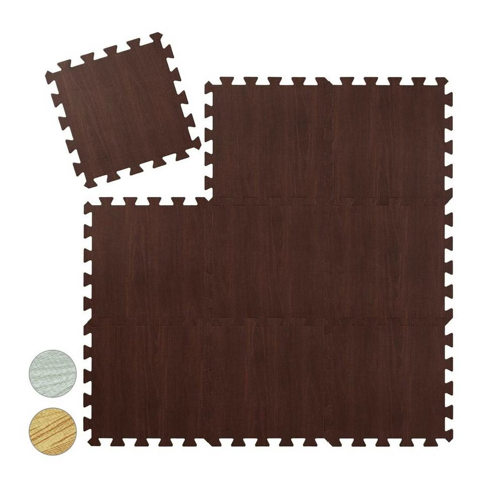 relaxdays Bodenschutzmatte »9 x Bodenschutzmatte dunkelbraun« 1 relaxdays Bodenschutzmatte »9 x Bodenschutzmatte dunkelbraun«