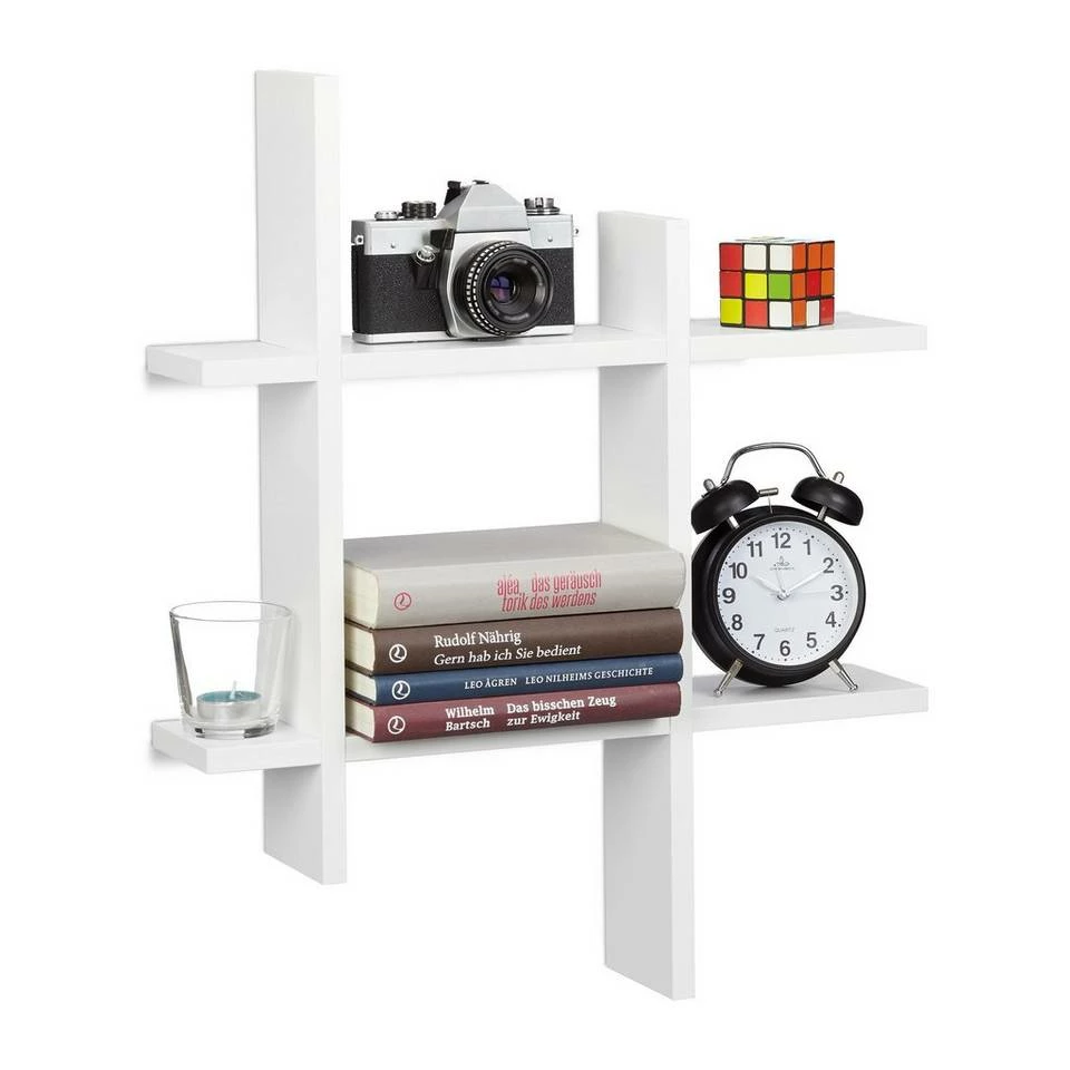 relaxdays Wandregal »Farbiges Wandregal mit 6 Fächern«, Grün Lila, Hellblau, Schwarz, Grün 11 relaxdays Wandregal »Farbiges Wandregal mit 6 Fächern«, Grün Lila, Hellblau, Schwarz, Grün – Bild 11