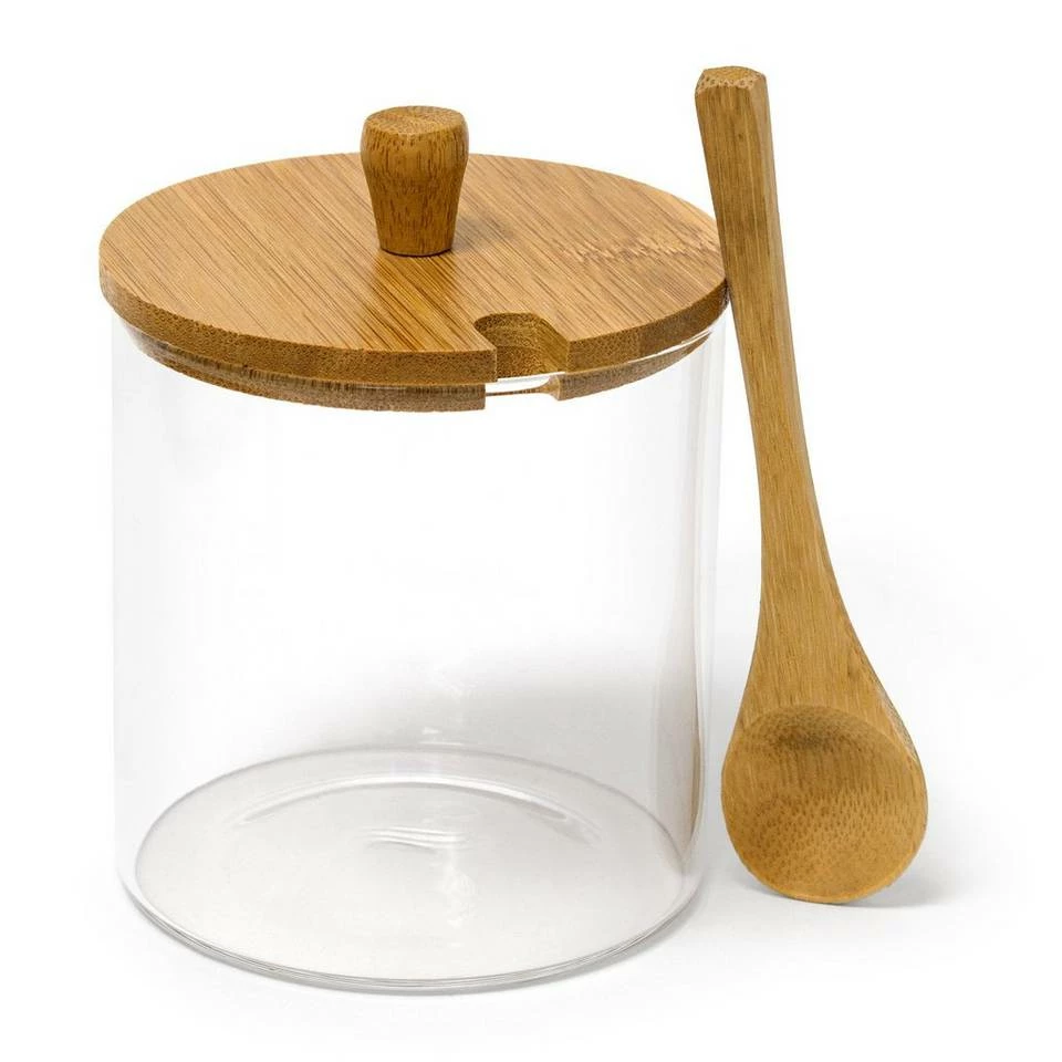 relaxdays Gewürzbehälter »Gewürzgläser JIAO«, Bambus 6 relaxdays Gewürzbehälter »Gewürzgläser JIAO«, Bambus – Bild 6