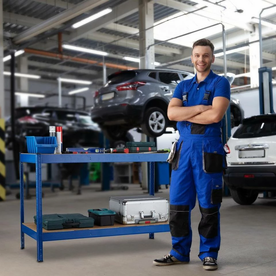 relaxdays Werkbank »Werkbank mit 2 Ebenen« 5 relaxdays Werkbank »Werkbank mit 2 Ebenen« – Bild 5