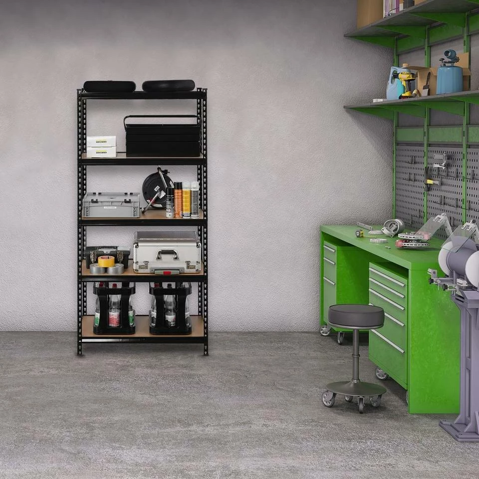 relaxdays Schwerlastregal »Schwerlastregal 1325 kg schwarz« 2 relaxdays Schwerlastregal »Schwerlastregal 1325 kg schwarz« – Bild 2