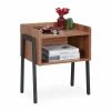 relaxdays Beistelltisch »Beistelltisch Industrial Style«