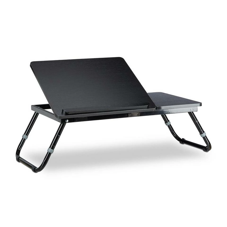 relaxdays Laptop Tablett »Laptoptisch fürs Bett schwarz«, Faserplatte 8 relaxdays Laptop Tablett »Laptoptisch fürs Bett schwarz«, Faserplatte – Bild 8