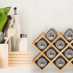 relaxdays Gewürzregal »Gewürzregal mit 18 Gläsern« -Deutschland Möbel Verkäufe 2024 c85e0a97 e72e 5ca3 af79 87ece70a8945