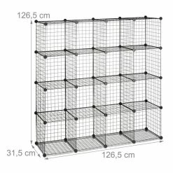 relaxdays Steckregal »Steckregal Drahtgitter 16 Fächer«, 30 x 30 cm -Deutschland Möbel Verkäufe 2024 c878373c cd9b 594a 8b07 dd7983c4d3ab
