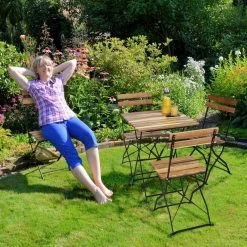 relaxdays Gartenstuhl »Gartenstuhl 4er Set Natur« -Deutschland Möbel Verkäufe 2024 ca0dfd49 77ae 52cb 92b1 27918041b5e5