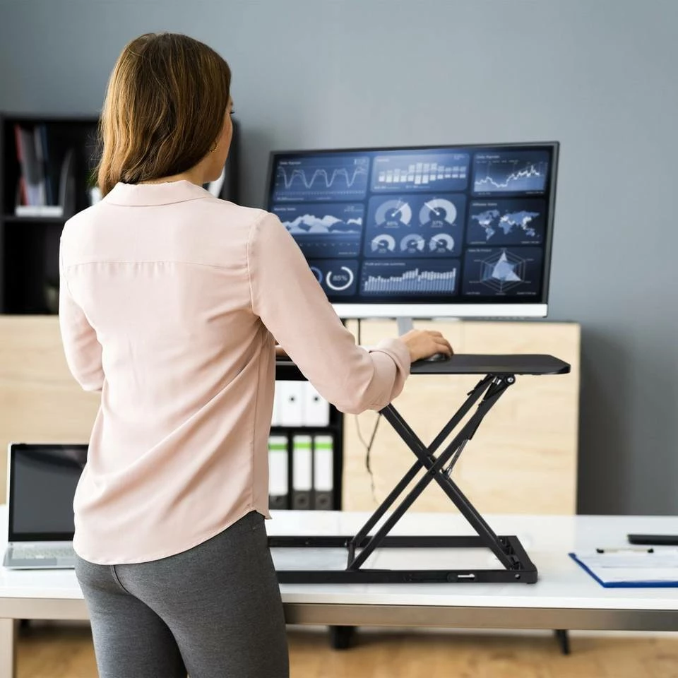 relaxdays Schreibtischaufsatz »Höhenverstellbarer Schreibtischaufsatz« 6 relaxdays Schreibtischaufsatz »Höhenverstellbarer Schreibtischaufsatz« – Bild 6