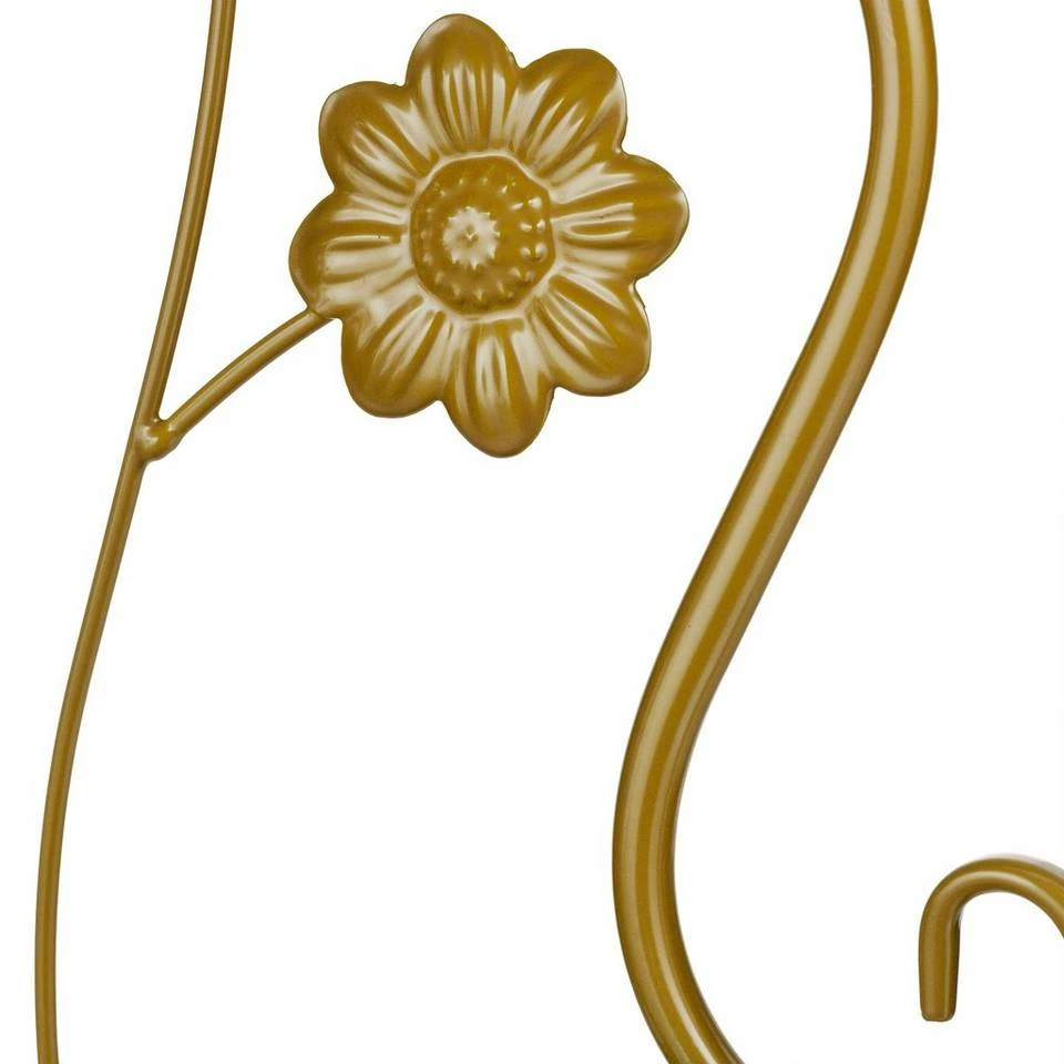 relaxdays Eckregal »Eckregal Metall«, Gold Silber 7 relaxdays Eckregal »Eckregal Metall«, Gold Silber – Bild 7