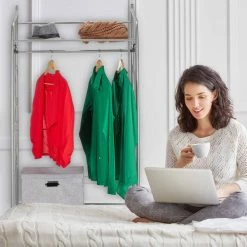 relaxdays Kleiderständer »Kleiderständer mit 3 Ablagen«, Silber Gold, Weiß 14 relaxdays Kleiderständer »Kleiderständer mit 3 Ablagen«, Silber Gold, Weiß -Deutschland Möbel Verkäufe 2024 cc0a0ede f438 59e3 aa38 ac3b97966398