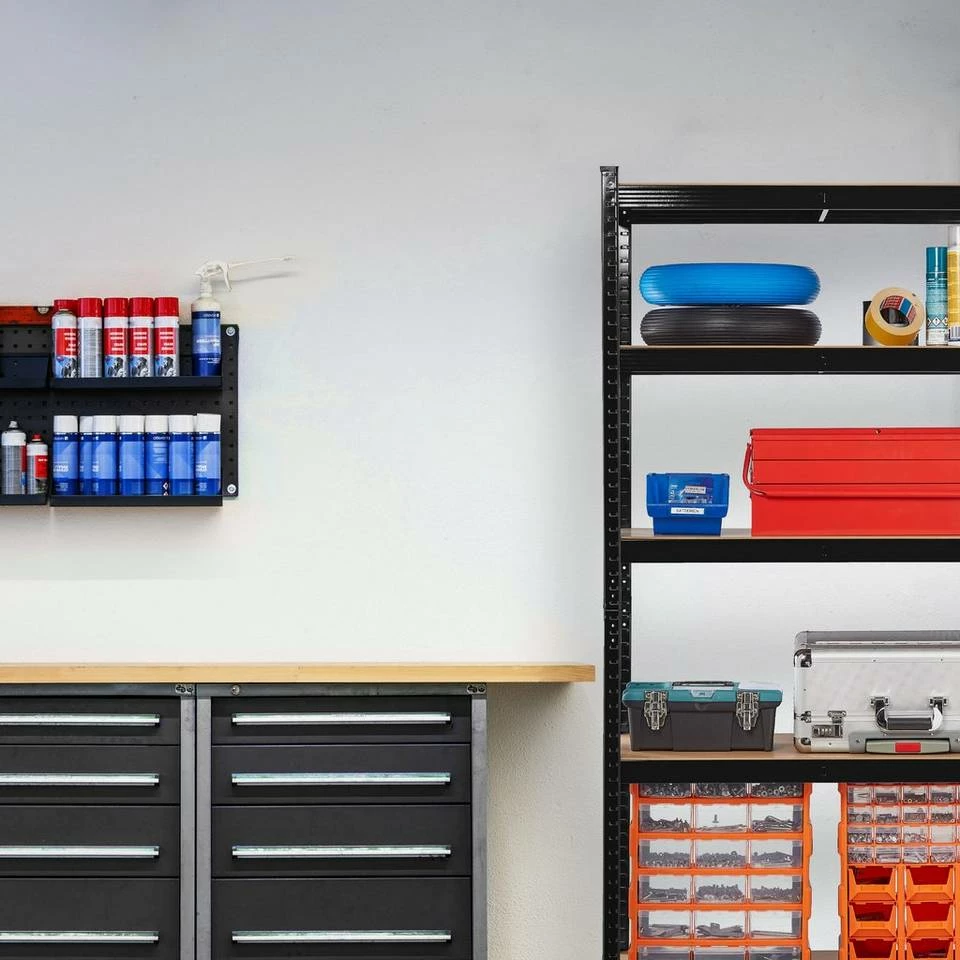 relaxdays Schwerlastregal »Schwarzes Schwerlastregal 1325 kg« 5 relaxdays Schwerlastregal »Schwarzes Schwerlastregal 1325 kg« – Bild 5