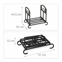 relaxdays Kaminholzregal »Kaminholzregal klappbar«, BxTxH:32x51x44.5 cm -Deutschland Möbel Verkäufe 2024 cd82bdc8 1e1b 5940 8226 98a4b490988c