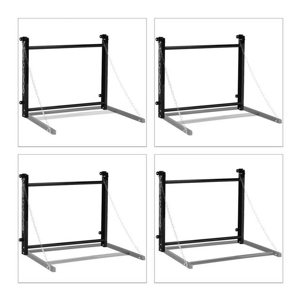 relaxdays Schwerlastregal »Reifenregal Wandmontage« 8 relaxdays Schwerlastregal »Reifenregal Wandmontage« – Bild 8