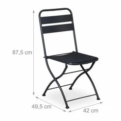relaxdays Gartenstuhl »Gartenstuhl klappbar 2er Set« -Deutschland Möbel Verkäufe 2024 cf338650 c33b 545d 90ff be2d601723d6