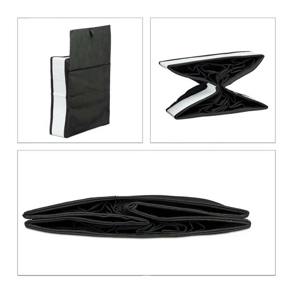 relaxdays Krawattenhalter »Krawattenbox Bambus«, Weiß Hellbraun Dunkelbraun, Weiß Schwarz 9 relaxdays Krawattenhalter »Krawattenbox Bambus«, Weiß Hellbraun Dunkelbraun, Weiß Schwarz – Bild 9