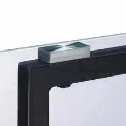 relaxdays Beistelltisch »Edler Beistelltisch aus Metall und Glas«, Schwarz Schwarz Transparent, Weiß Transparent -Deutschland Möbel Verkäufe 2024 d16f1b0c a2e5 58da b5c6 2bae5d8afcee