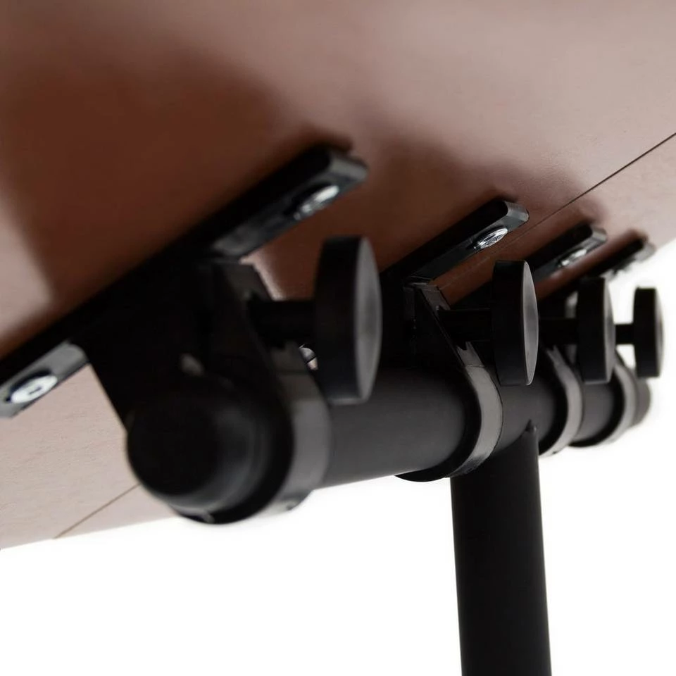 relaxdays Schreibtisch »Laptoptisch höhenverstellbar Holz«, Rot Dunkelbraun Schwarz, Braun Schwarz, Hellbraun Schwarz 6 relaxdays Schreibtisch »Laptoptisch höhenverstellbar Holz«, Rot Dunkelbraun Schwarz, Braun Schwarz, Hellbraun Schwarz – Bild 6