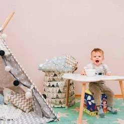 relaxdays Sitzhocker »Sitzhocker Kinder«, Pirat Blau Gelb, Grün Weiß, Lila Pink -Deutschland Möbel Verkäufe 2024 d2dd4de7 0822 54cf ad74 d497c8ad4768