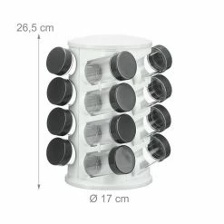 relaxdays Gewürzständer »Gewürzständer 16 Behälter« -Deutschland Möbel Verkäufe 2024 d31027aa 15f4 59b8 a6c2 52ac80dac29d