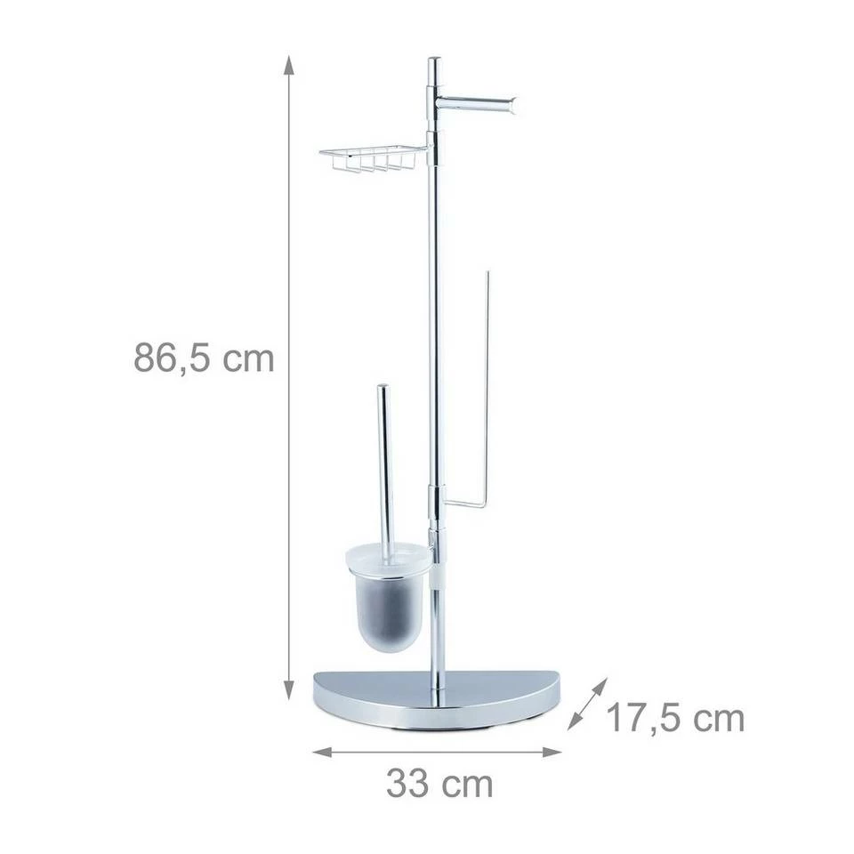 relaxdays Badezimmer-Set »WC-Garnitur universal« 4 relaxdays Badezimmer-Set »WC-Garnitur universal« – Bild 4