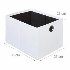 relaxdays Sitzhocker »Faltbarer Sitzhocker Leinen mit Fach«, Weiß Weiß, Grau, Braun, Schwarz -Deutschland Möbel Verkäufe 2024 d3a2d99e 4f9b 5d03 a05c c59944fee7c3