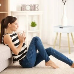 relaxdays Nachttisch »Nachttisch weiß mit Schublade« -Deutschland Möbel Verkäufe 2024 d4215318 4a68 526e a227 7bf776e25ba2