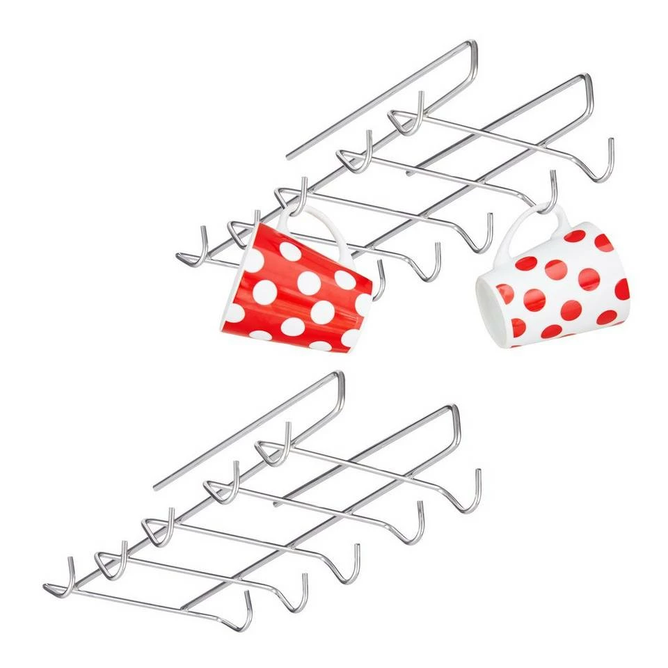 relaxdays Gläserhalter »2 x Tassenhalter Schrankeinsatz« 1 relaxdays Gläserhalter »2 x Tassenhalter Schrankeinsatz«