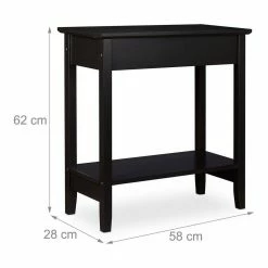 relaxdays Beistelltisch »Schwarzer Beistelltisch mit Stauraum« -Deutschland Möbel Verkäufe 2024 d4a4b68b af0f 50a2 b18d 56f2216289a6