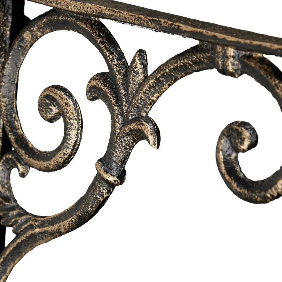 relaxdays Wandregalhalter »4 x Regalwinkel antik bronze« 7 relaxdays Wandregalhalter »4 x Regalwinkel antik bronze« – Bild 7