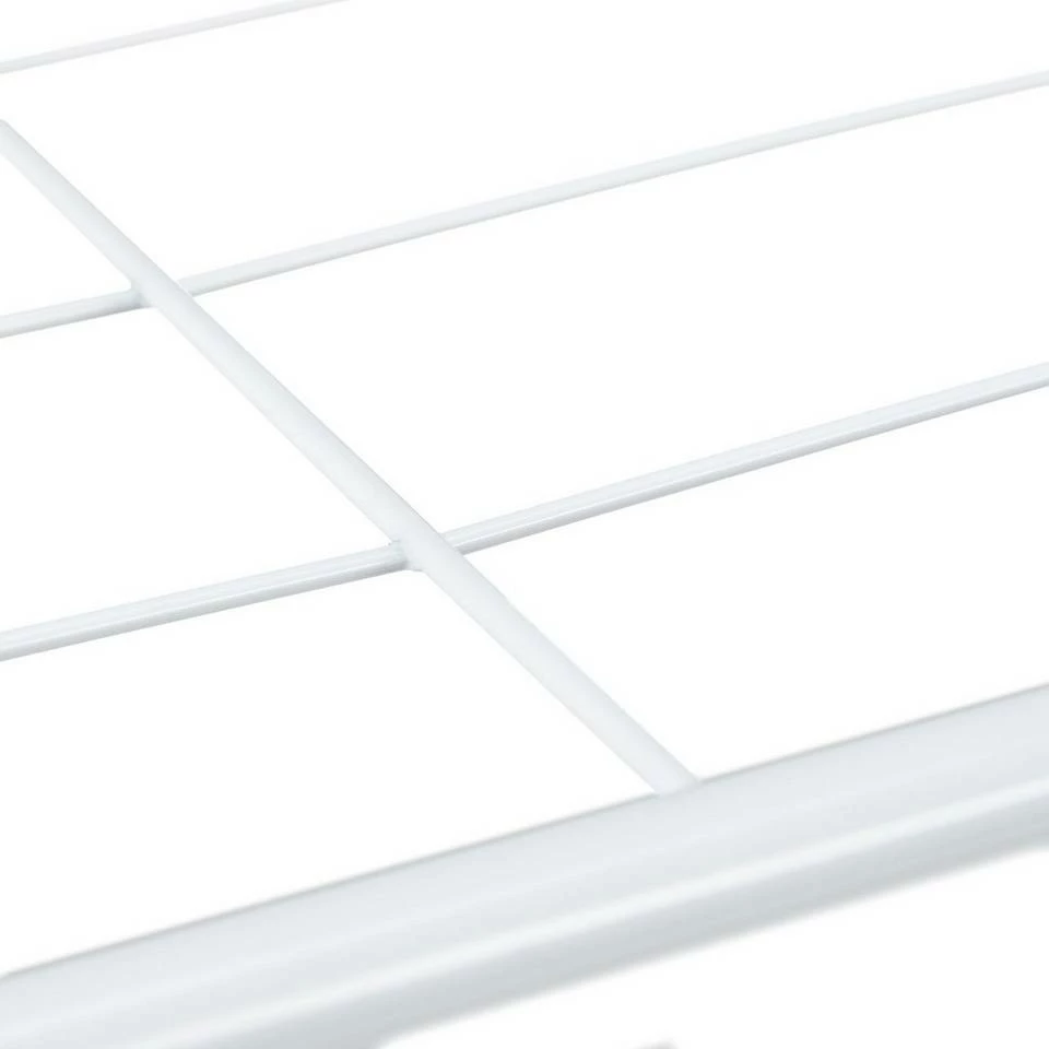 relaxdays Schuhregal »Metall Schuhregal mit 3 Ablagen«, Weiß Weiß, Schwarz 7 relaxdays Schuhregal »Metall Schuhregal mit 3 Ablagen«, Weiß Weiß, Schwarz – Bild 7