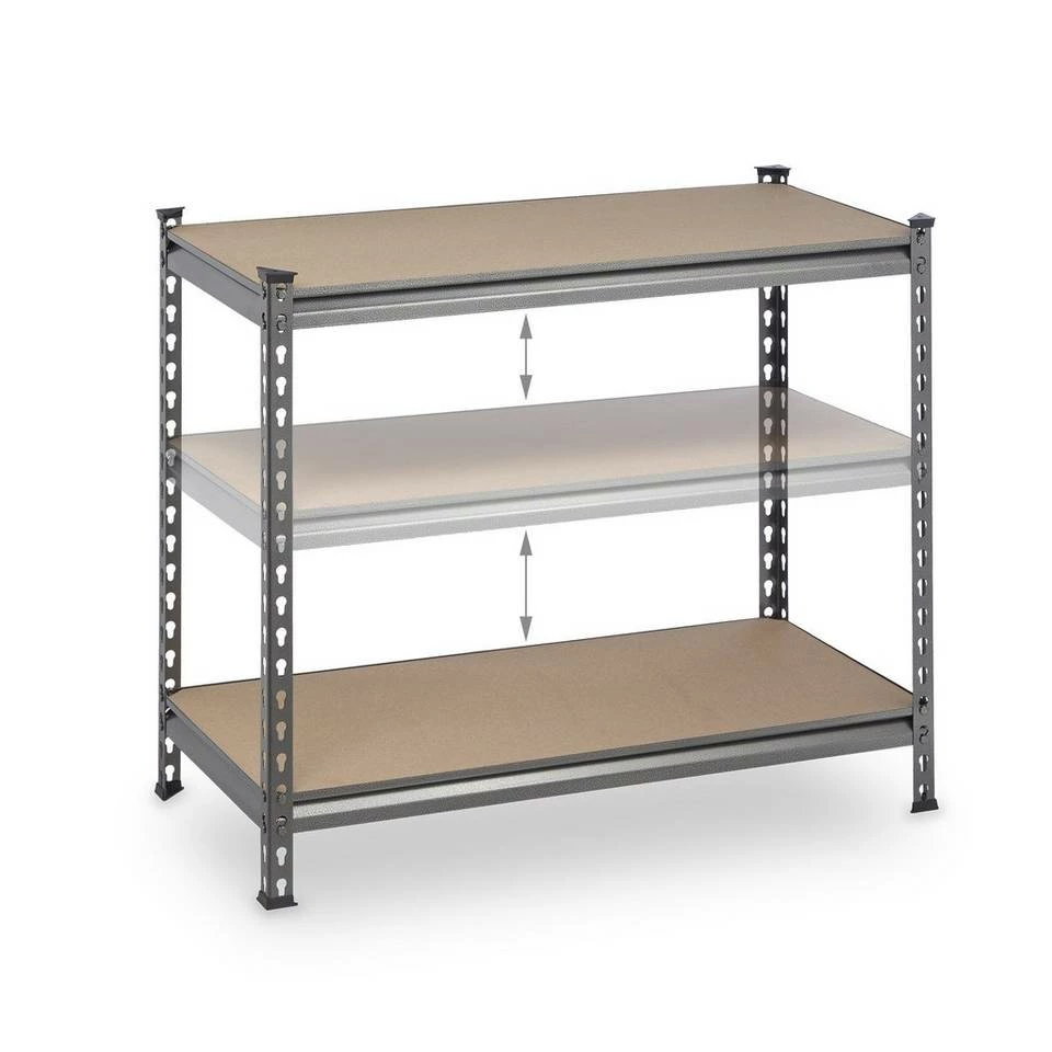 relaxdays Schwerlastregal »Schwerlastregal 4 Ebenen 1440 kg« 8 relaxdays Schwerlastregal »Schwerlastregal 4 Ebenen 1440 kg« – Bild 8