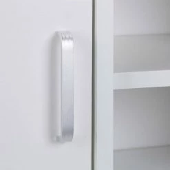 relaxdays Waschbeckenunterschrank »Waschbeckenunterschrank 4 Fächer« Weiß Grau Wei&szlig; Silber, Wei&szlig; Silber -Deutschland Möbel Verkäufe 2024 d5bb8d00 6157 58b6 a7a2 bbeb9e65dbb9