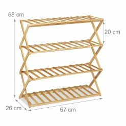 relaxdays Schuhregal »Faltbares Schuhregal aus Bambus«, 1-tlg. -Deutschland Möbel Verkäufe 2024 d7327727 7f22 5b4e bc08 7c6397cd99e9